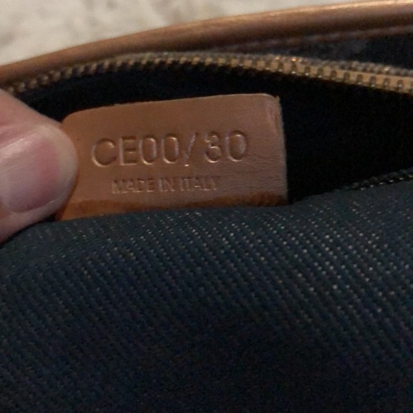 TODAY ONLY:Authentic Celine Triomphe Boogie Denim & Leather Bag rubs sold as-is - Picture 16 of 16